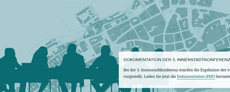 Ausschnitt aus der Projektseite "Qualitätsoffensive Innenstadt Elberfeld"  - Link auf: Qualitätsoffensive Innenstadt Elberfeld (Wuppertal)
