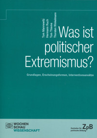 Buchcover: Was ist politischer Extremismus?
