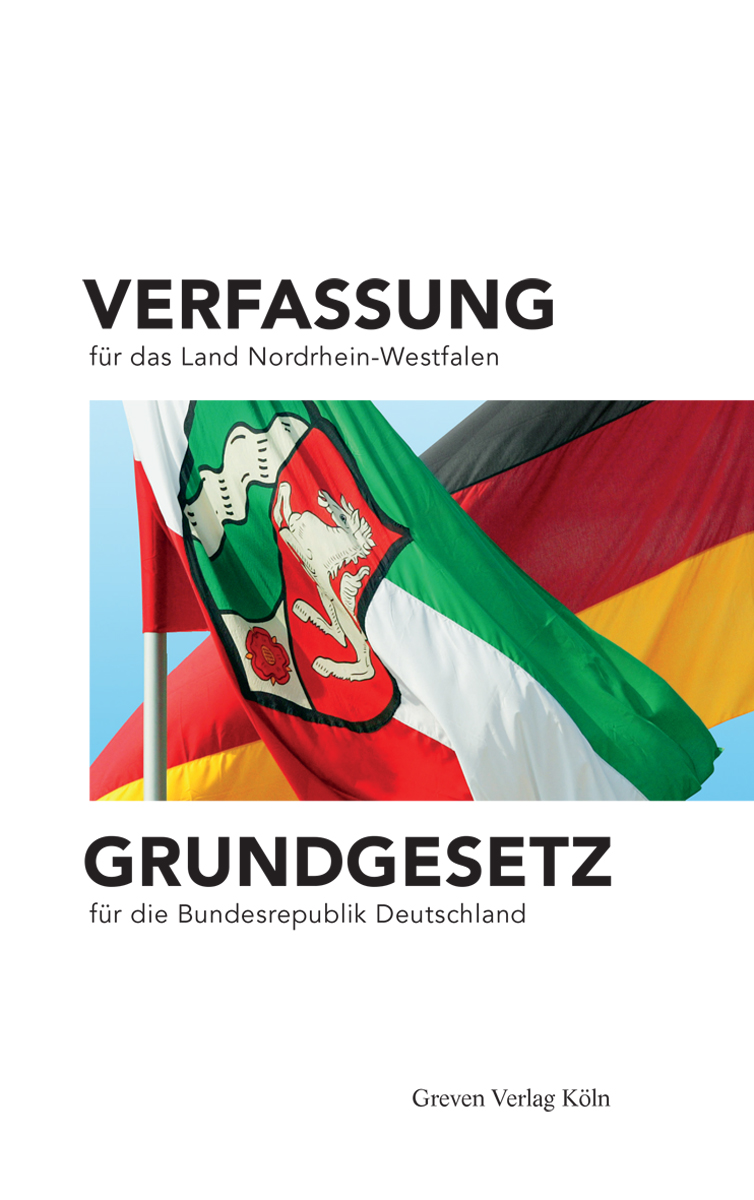 Buchcover: Verfassung für das Land Nordrhein-Westfalen – Grundgesetz für die Bundesrepublik Deutschland