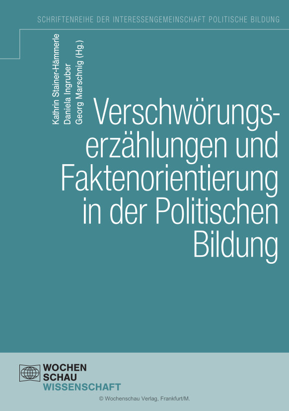 Buchcover: Verschwörungserzählungen und Faktenorientierung in der Politische Bildung