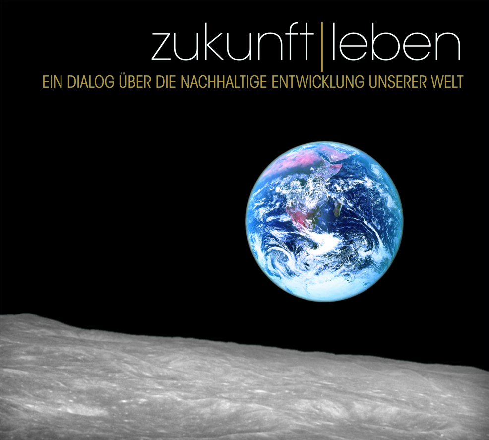 CD-Cover: Zukunft leben - Ein Dialog über die nachhaltige Entwicklung unserer Welt