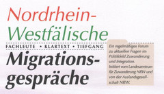 Logo NRW Migrationsgespräche