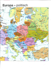Cover: Handkarte Europa