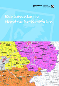 Karten-Cover: Regionenkarte Nordrhein-Westfalen