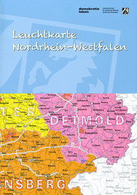 Buchcover: Leuchtkarte Nordrhein-Westfalen