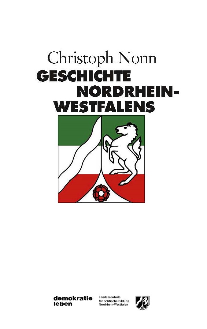 Buchcover: Geschichte Nordrhein-Westfalens
