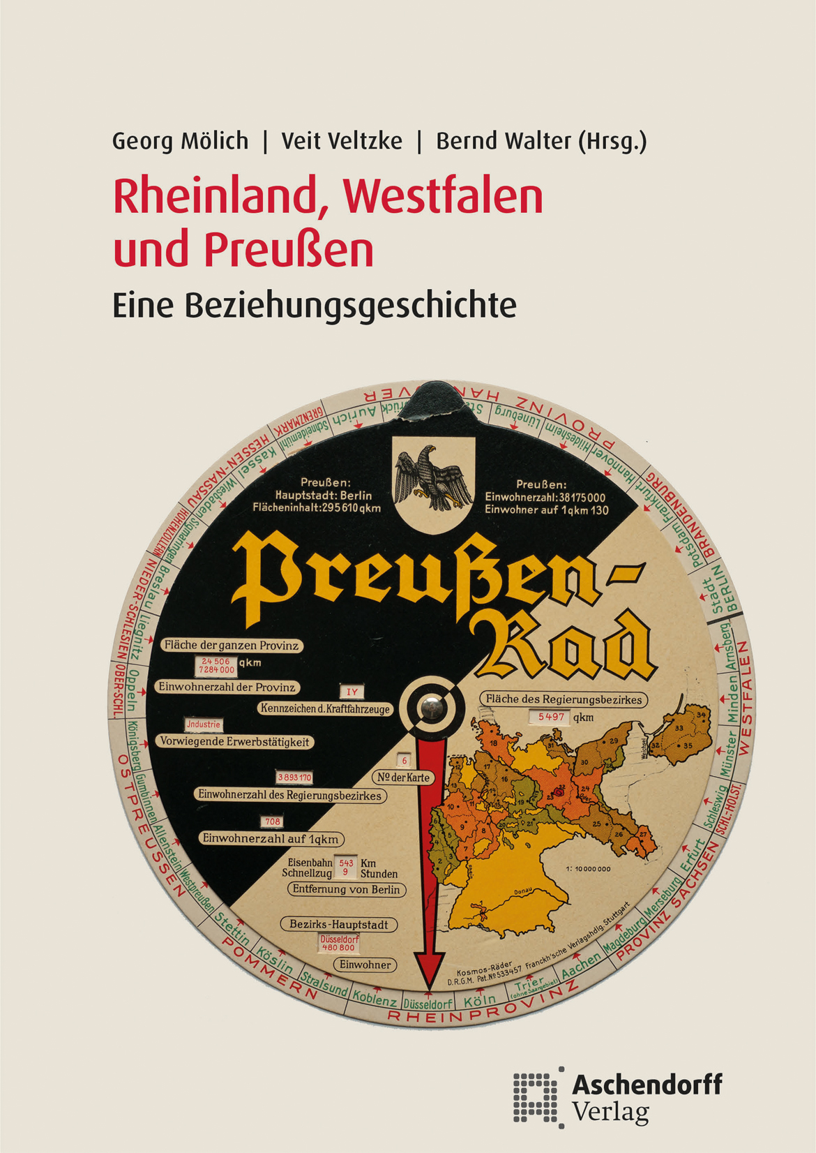 Buchcover: Rheinland, Westfalen und Preußen